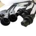C13 Connector IP55 Waterproof Plug IEC Power Cord